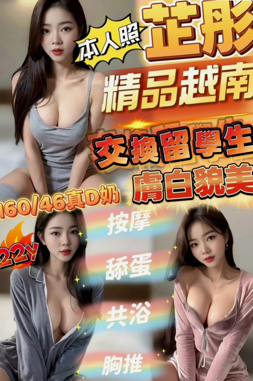 清水外送茶坊：芒果 |魅惑輕熟女|164cm|48kg|D罩杯|22歲|胸推~臀推~過水~漫遊~LG~親親   嬌小玲瓏瘦又有料 熱情主動互動佳